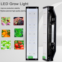 Panneau quantique à spectre complet dimmable et étanche 50W 240W, lampes de culture LED pour serre, plantes médicinales