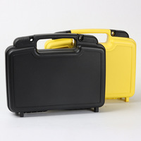 Étui rigide en plastique économique avec mousse personnalisée, mallette de transport antichoc pour outils, petite valise légère