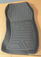 Tapis de sol de voiture universels en caoutchouc 3D personnalisés de marque sportive imperméables avec logo pour Subaru WRX WRX STi 2015-2021