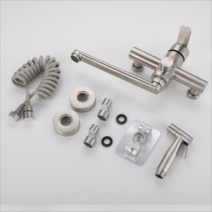 Robinet Mitigeur de Douche et Baignoire en Gros, Mural en Acier Inoxydable, Faible Teneur en Plomb, Économie d'Eau, Résistant à la Chaleur, CE EN817, Rénovation de Salle de Bain, Garantie 5 Ans - Product Image 3