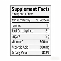 Gummies de Vitamine C à Marque Blanche OEM – Complément de Soutien Immunitaire pour Adultes et Enfants – Saveurs et Emballages Personnalisés – Vente Directe Fabricant