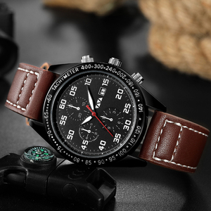 Mens Automatic Chronograph <b>Watch</b> Ceramic <b>Case</b> Multifunction 3 Sub Dials Sapphire Glass Luminous Sport Wristwatch - Product Image 4