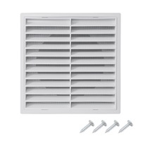 Grille de sortie d'air carrée en alliage d'aluminium pour climatisation centrale, grille de retour d'air, panneau d'accès au système d'air frais, conduit