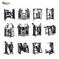 Máquina de entrenamiento de fuerza de acero para fitness comercial, máquina de entrenamiento de espalda, T-Bar Row