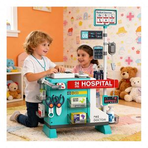 Kit de Docteur Imaginatif pour Enfants, Équipement Médical, Jeu d'Imitation Hôpital, Jouets Éducatifs de Rôle, Cadeau - Product Image 6