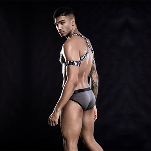 Lencería Sexy de diseño simple para hombre, uniforme divertido para Club nocturno, barra de amarre, chaleco de rendimiento para hombre, lencería Sexy - Product Image 6