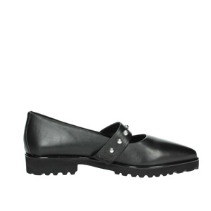 Scarpe basse in vera pelle nera da donna autunnali da donna con chiusura a punta antiscivolo traspirante - Product Image 4
