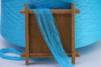 Fil mélangé viscose-coton coloré 60% viscose 40% coton-évacuation de l'humidité et antistatique