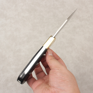 Chuyên Nghiệp Thép Không Gỉ Gấp Pocket Knife Handmade Ngoài Trời Tiện Ích Dao Gỗ Xử Lý Túi Da OEM Tùy Chỉnh DIY - Product Image 3