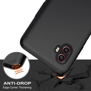 Custodia per <span class=keywords><strong>Samsung</strong></span> Galaxy M21 <span class=keywords><strong>Cover</strong></span> antiurto opaca in TPU nero morbido per <span class=keywords><strong>Samsung</strong></span> S22 Plus <span class=keywords><strong>A3</strong></span> Core - Product Image 3