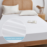 Drap-housse imperméable en tissu tricoté, doux et respirant, protège-matelas avec élastique tout autour, housse de lit