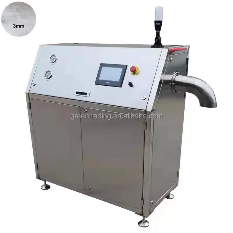 Industrial Co2 Dry Ice Making Machine Dry Ice Maker Machine Co2 Pelletizer Pelleting for Cleaning Car Engine 50kg/h 100kg/h