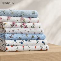 Tissu en coton pour jupe midi et maxi, 100% pur coton, jacquard à motifs floraux, tissé, en vrac, pour vêtements féminins, robes et chemises