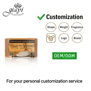 Sapone Artigianale Ecologico 4-in-1 all'Estratto Puro di Ginseng per Linee Sottili e Miglioramento dell'Acne Madam Ranee - Product Image 3