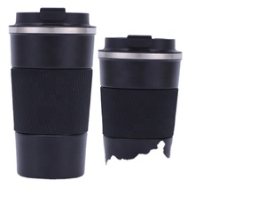 Taza de Viaje Aislada con Logotipo Personalizado y Tapa Hermética, Vaso de Acero Inoxidable de Doble Pared para Bebidas Frías y Calientes - Product Image 2