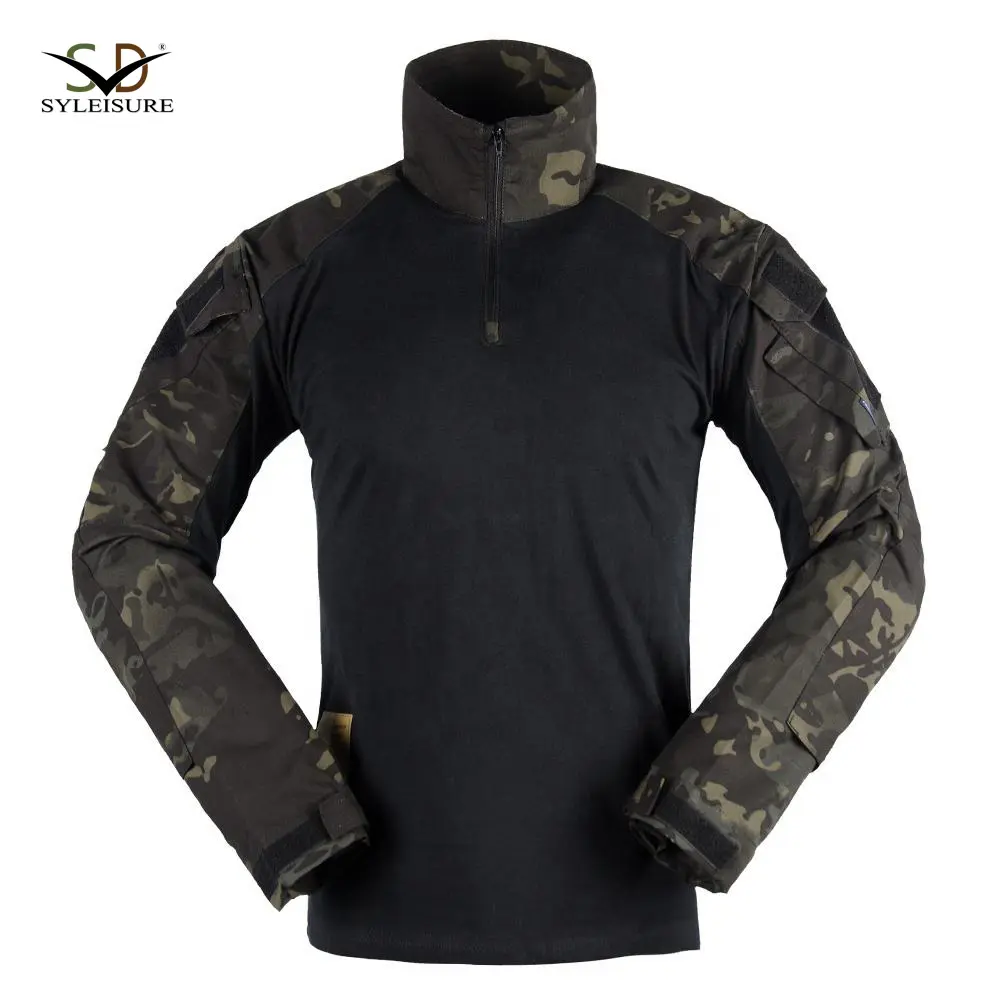 Black multicam tri-proof G3 FROG tactical suit for security guard