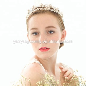Venta al por mayor <span class=keywords><strong>de</strong></span> moda Rhinestone <span class=keywords><strong>de</strong></span> La Perla hecho a mano diadema <span class=keywords><strong>de</strong></span> Boda nupcial desfile <span class=keywords><strong>de</strong></span> la Reina Tiara corona - Product Image 6