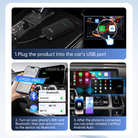 Cp2a Pro Auto-Musik Carplay Wireless Adapter Carlinkit Video AI Box Car Play TV Große Auswahl an Apps Dual-Kanal Android Auto für Apple