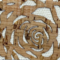 Feuilles de liège naturelles en Faux cuir, 1 pièce, réutilisables et écologiques