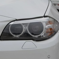 Kit de phares avant à LED Angel Eyes OEM avec lentilles DRL pour BMW Série 5 F18 520 525 528 530 2014-2017, remplacement de phares pour voiture