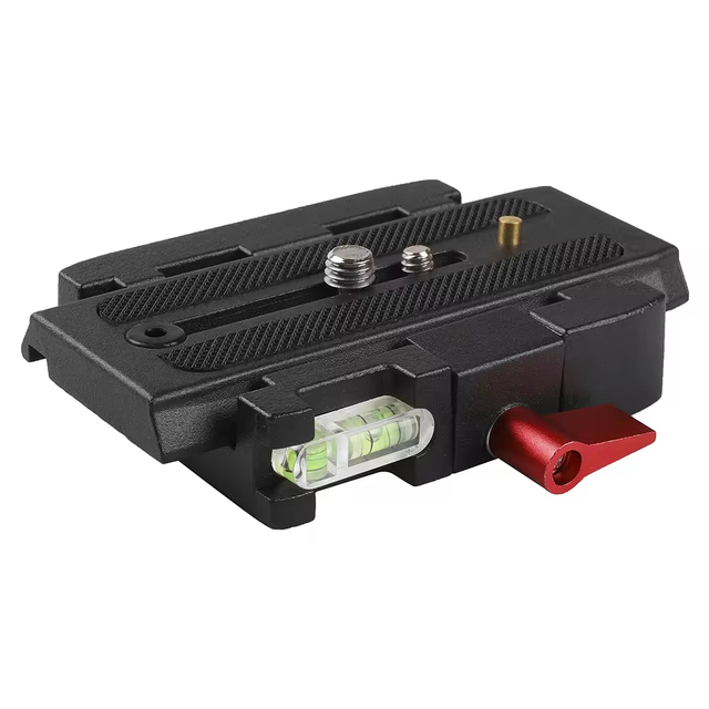 KEKAXI P200 Tripod Quick Release Plate Camera Quick Release Plate Clamping Clamp Adapter for Manfrotto 501 500AH 701HDV