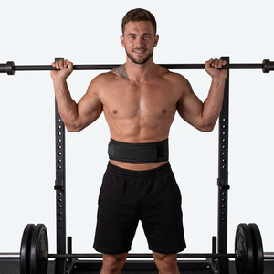 Cinturón de Entrenamiento de Fuerza Ajustable de Nailon de la Mejor Calidad para Levantamiento de Pesas, Soporte Lumbar, Uso en Gimnasio, Unisex - Product Image 1