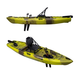 Nouveau design 3 ans de garantie bon marché 10ft <span class=keywords><strong>Kayak</strong></span> de pêche Pédale à aileron unique Assis sur le dessus Kajak en plastique fabriqué en Chine à vendre - Product Image 2