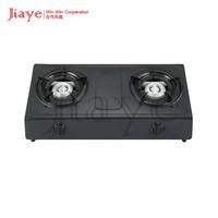 Appareil de cuisine OEM Cuisinière à gaz en acier inoxydable Cuisinière à gaz de table à 2 brûleurs Cuisinière à gaz de cuisson