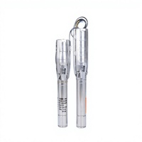 Pompe submersible à moteur DC 7,5 CV haute pression, usinage OEM en acier inoxydable, débit de 65 m³/h, modèle 60M