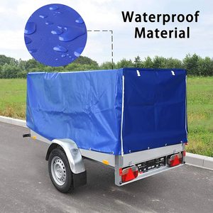 Bâche de <span class=keywords><strong>remorque</strong></span> bleue <span class=keywords><strong>haute</strong></span> bâche avec sangle en caoutchouc 2100x1140x880mm imperméable à l'eau et au vent pour <span class=keywords><strong>remorque</strong></span> - Product Image 5