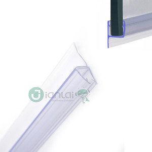 <span class=keywords><strong>Guarnizione</strong></span> in PVC per Porte Scorrevoli in Vetro Senza Telaio, Tipo H, Striscia Sigillante Morbida per Porte Doccia a Montaggio Laterale, Prezzo di Fabbrica Cinese - Product Image 2