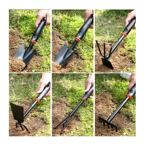 Juego de herramientas de jardinería con mango de madera para <span class=keywords><strong>mujer</strong></span>, set de regalo para jardín, jardín, casa verde, exteriores - Product Image 6