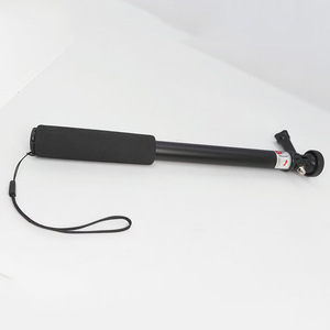 Bâton de selfie télescopique en alliage d'aluminium 72 cm 124 g pliable pour téléphone portable et caméra GoPro - Product Image 3