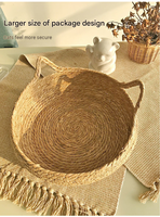 Coussin de lit amovible en fil de coton avec oreilles de chat mignonnes, tapis rafraîchissant solide toutes saisons, panier-nid anti-griffures pour chats