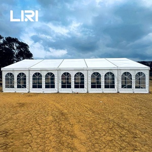 เต็นท์งานอีเวนต์ในโบสถ์สีขาว PVC ขนาดใหญ่ที่นั่ง100กลางแจ้งทำจากอะลูมิเนียมแอฟริกาใต้ - Product Image 1