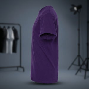 เสื้อยืดคอกลมแขนสั้นผู้ชาย ผ้าฝ้าย 100% หนัก 165 กรัม เนื้อผ้านุ่ม แห้งเร็ว ระบายอากาศได้ดี ทรงปกติ ปรับแต่งได้ - Product Image 3