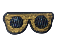 Patchs brodés personnalisés en chenille, appliques en strass et perles à coudre, en forme de cœur, pour chapeaux, décorations vestimentaires, logos en tissu