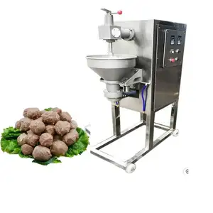 Commercial fish beef pork bull meatball making machine meatball stuffing former