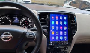 Pour Nissan Patrol/Pathfinder 2012-2019 Écran tactile Android IPS 13,3 pouces Lecteur multimédia Android Auto GPS DSP Radio HD Navigation - Product Image 3