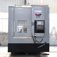 Machine de fraisage CNC Wojie VTC800, modèle de bureau avec contrôle de précision pour l'industrie sidérurgique et d'emballage, directement de l'usine