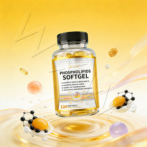 Snel absorberende fosfolipiden softgels groothandel maatwerk lage minimale bestelhoeveelheid levering voor distributeurs van gezondheidsproducten - Product Image 5