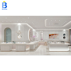 Dernier <span class=keywords><strong>comptoir</strong></span> de <span class=keywords><strong>magasin</strong></span> de bijoux présentoir de kiosque en acrylique moderne vitrine en verre pour le centre commercial - Product Image 4