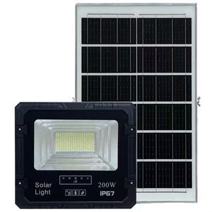 Reflector LED Solar para Exteriores de 200 Vatios, Iluminación Impermeable para Uso en Exteriores - Product Image 2