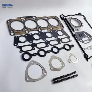 Высококачественный комплект для ремонта двигателя Kusima, полный комплект прокладок для Audi VW PASSAT EA113 B5 1,8 T, прокладка головки цилиндра