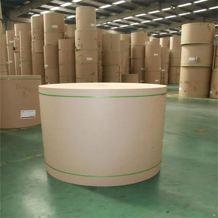Reasonable Price Kraft Brown Paper and Cardboard Roll for Boxes Packaging