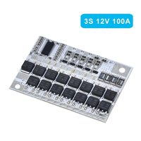 3s/4s/5s Bms 12v 16.8v 21v 100a Li-ion Lmo Ternary Lithium Battery Protection Circuit Board Li-polymer Balance Charging Module