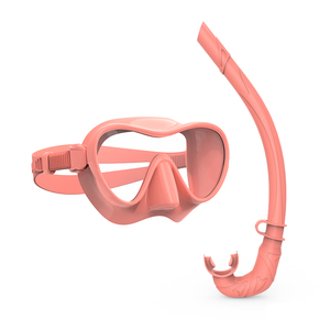 Set <span class=keywords><strong>de</strong></span> Máscara <span class=keywords><strong>de</strong></span> Snorkel con Tubo <span class=keywords><strong>de</strong></span> Silicona Pura <span class=keywords><strong>de</strong></span> Grado Alimenticio, Anti-Fugas y Anti-Vaho para <span class=keywords><strong>Buceo</strong></span> y Natación Subacuática - Product Image 1