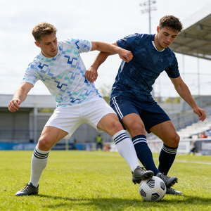Maillots de football sur mesure - 100% polyester respirant, durable et confortable pour la performance d'équipe - Product Image 5