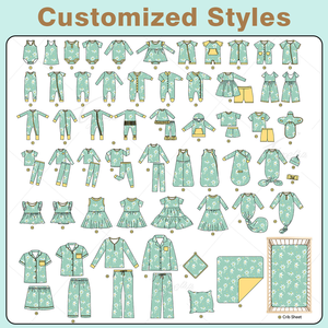 ชุดรอมเปอร์เด็กอ่อนน่ารัก ติดกระดุมแป๊ก ผ้าไผ่ สำหรับเด็กผู้ชายและเด็กผู้หญิง - Product Image 6