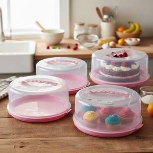 Portascake in plastica tonda, - Product Image 3